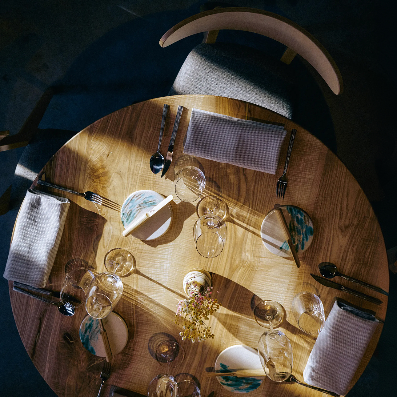Table setting at Kíce